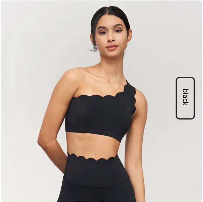 Ruffle Sports Bra