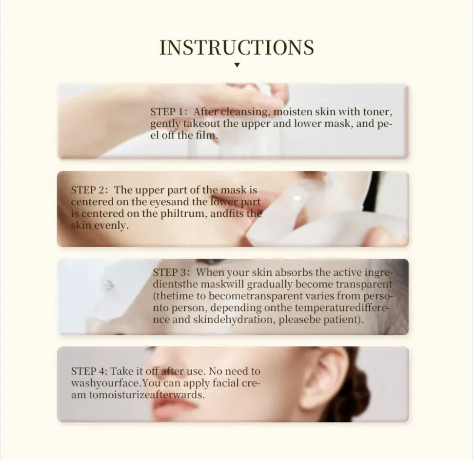 Hydrogel Anti-Wrinkle Lifting Face Mask