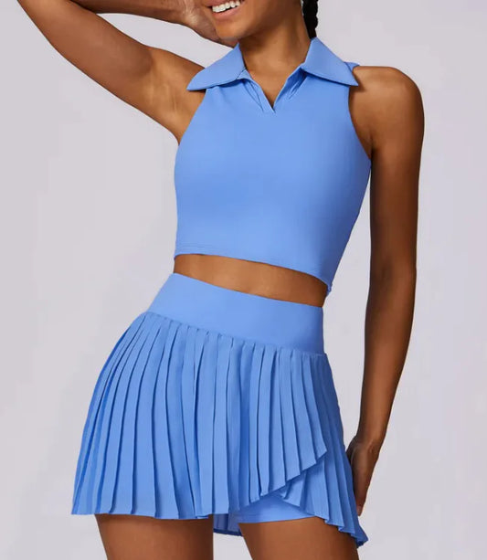 Sports Workout Skirt & Fleece