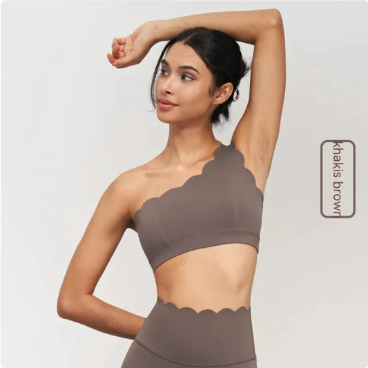 Ruffle Sports Bra